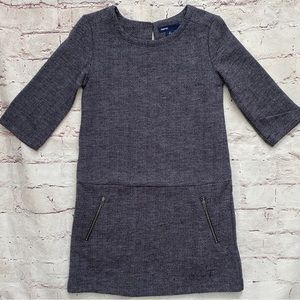 GAP Girls Herringbone Dress NEW w tags Small 6/7